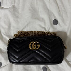 Gucci GG Marmont Triple Zip Crossbody